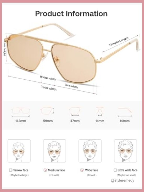 Retro Hexagon Aviator Sunglasses Metal Frames UV400 Protection main image 5